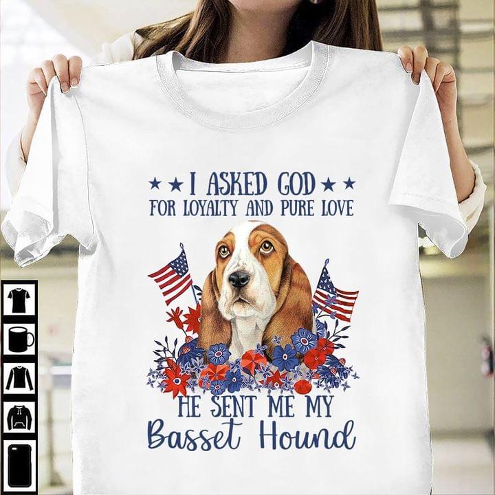 I asked god for loyalty and pure love he sent me my Basset hound - Dog lover