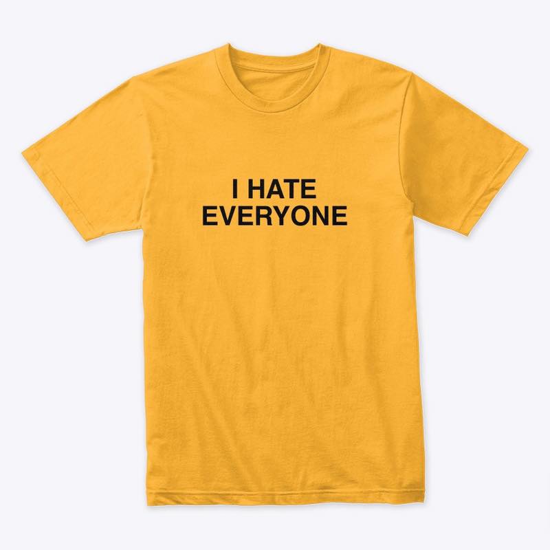 I hate everyone - Social distancing