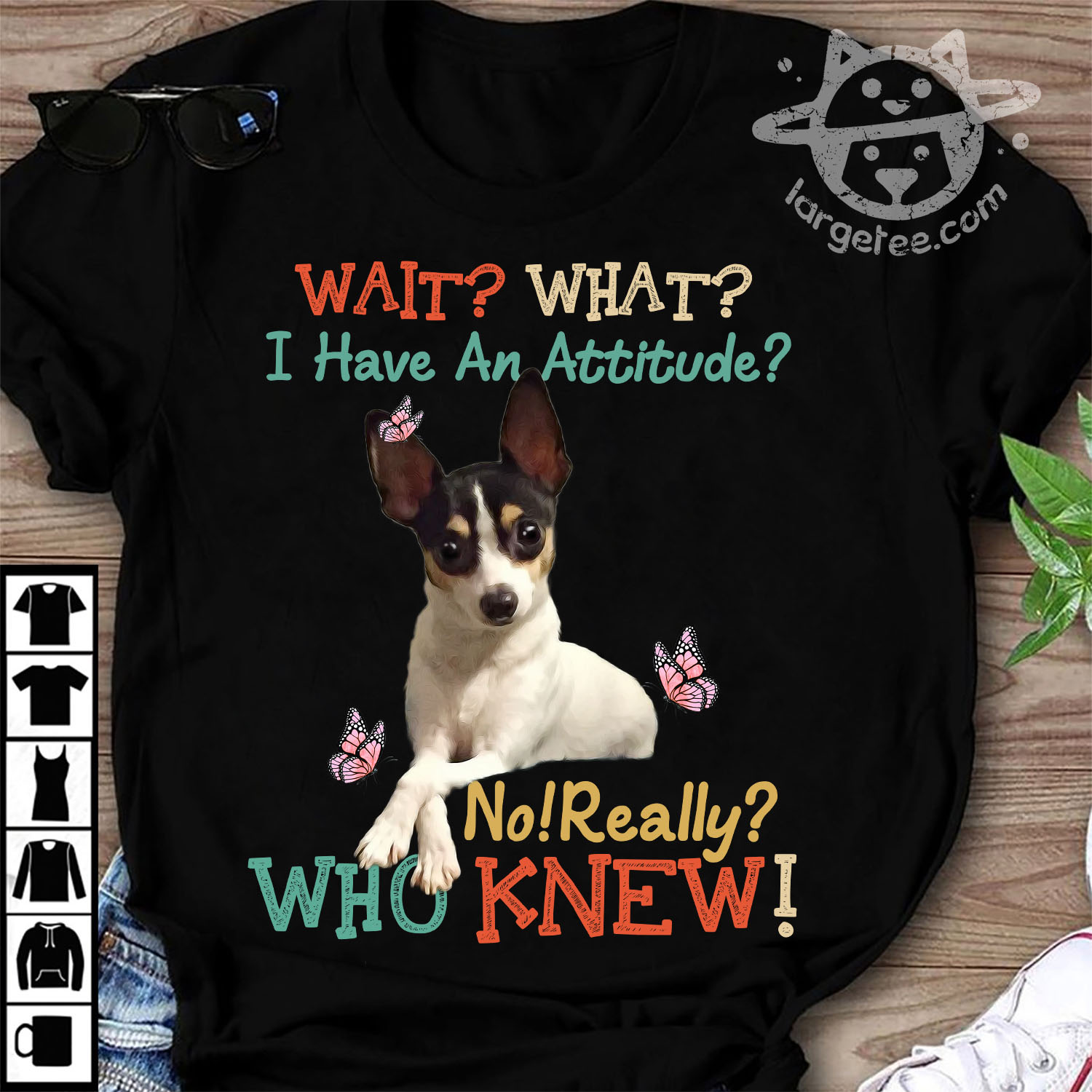 I have an attitude - Chihuahua dog attitude, dog lover