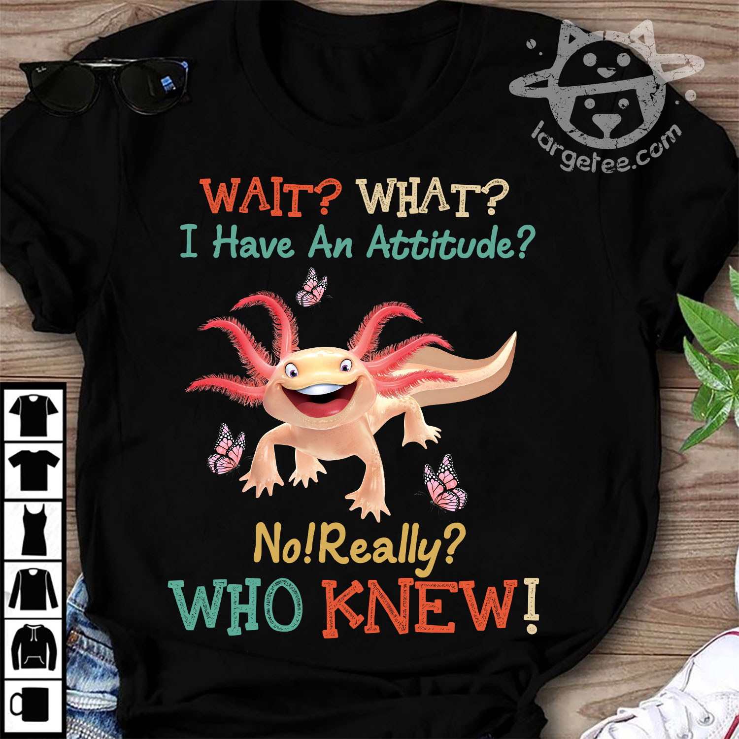 I have an attitude - axolotl mexico, axolotl attitude