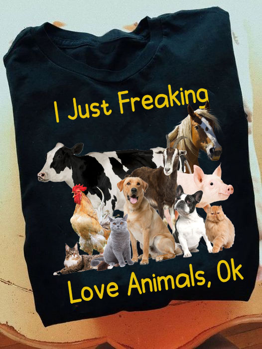 I just freaking love animals, ok - Animal lover