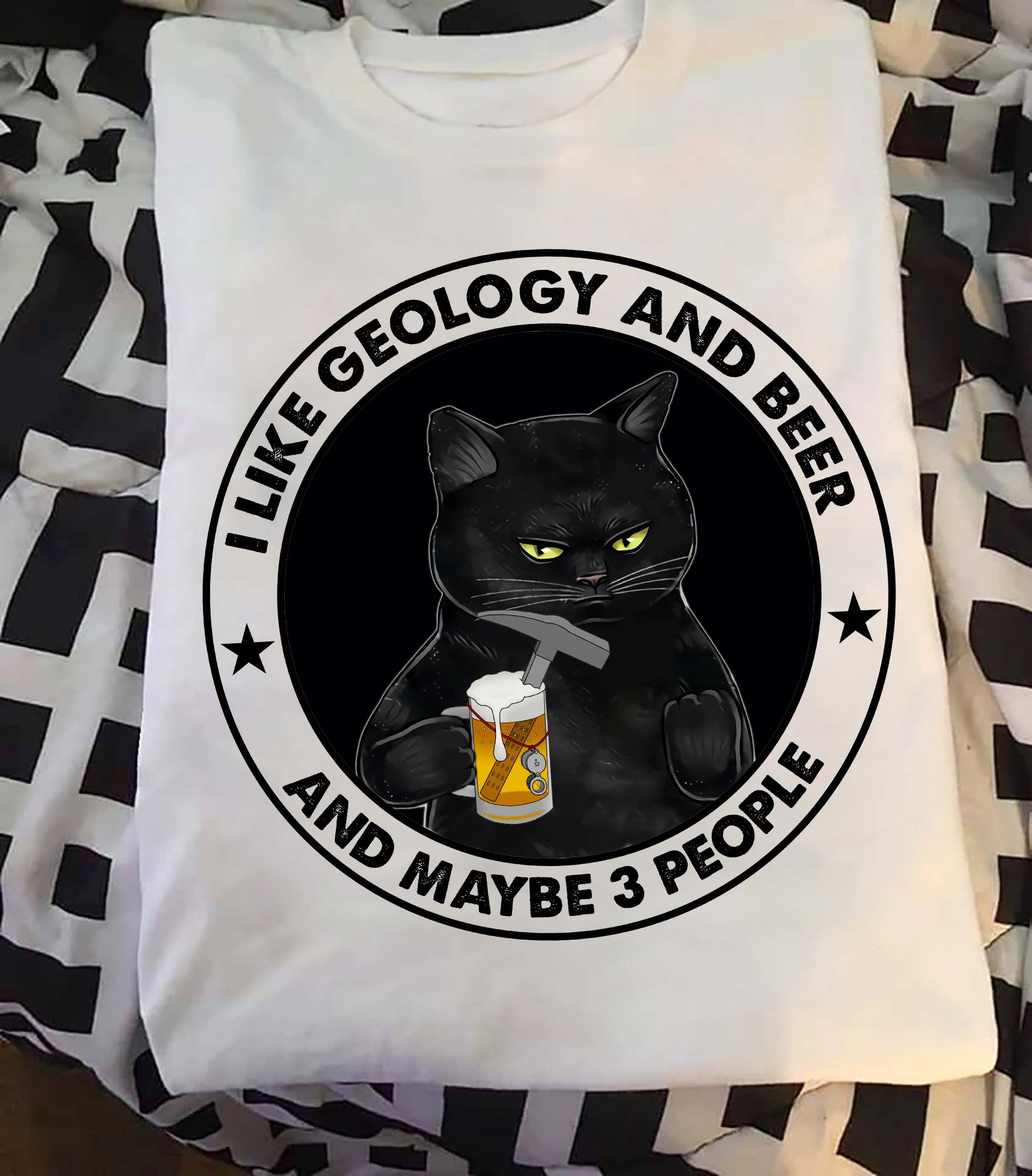 I like geology and beer and maybe 3 people - Beer lover