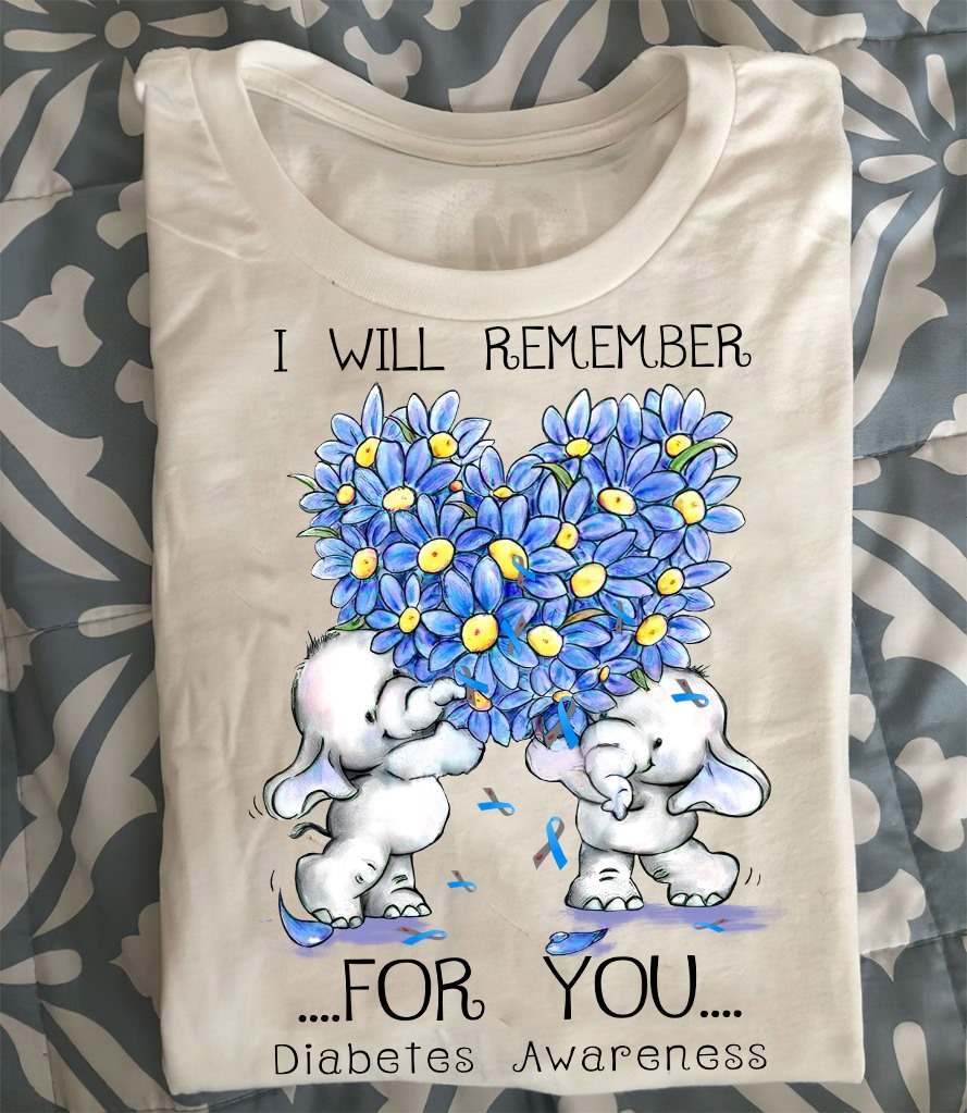 I will remember for you - Elephant flower, Diabetes awareness
