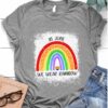 In june we wear rainbows - Lgbt community, colorful rainbow