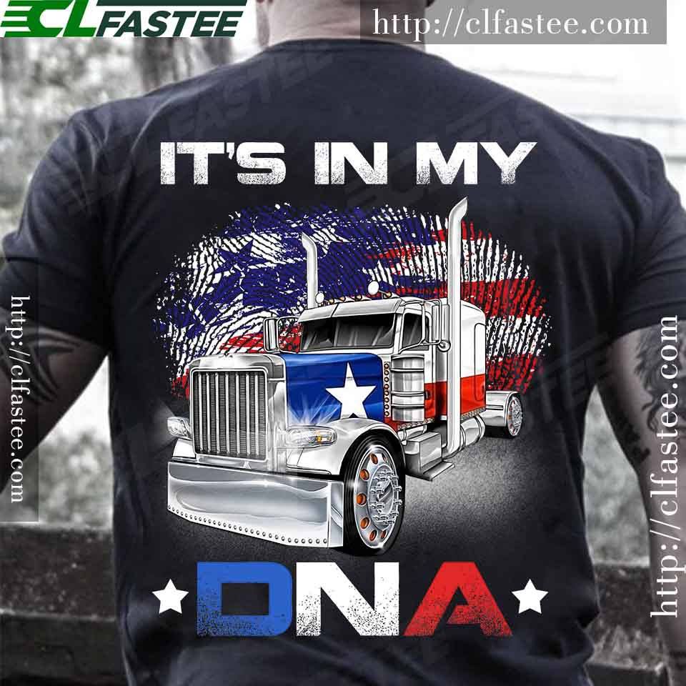 It's in my DNA - American truck driver