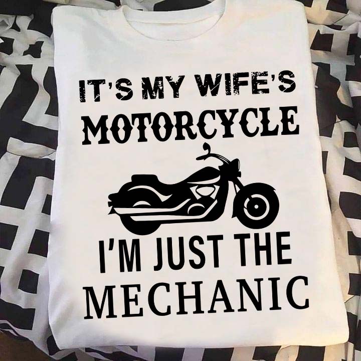 It's my wife's motorcycle I'm just the mechanic - Mechanic husband, wife love motorcycles