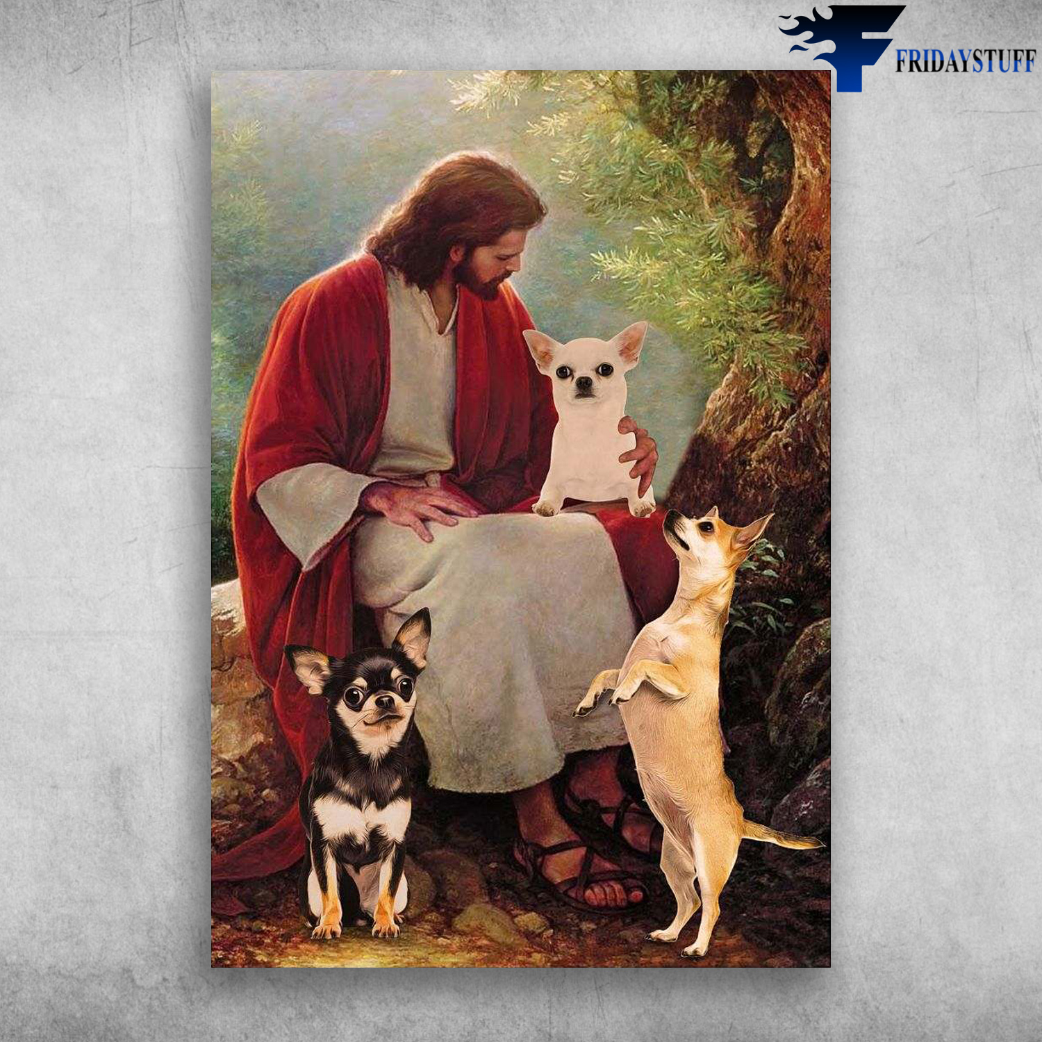 Jesus Chihuahua Dog, Chihuahua God Lover