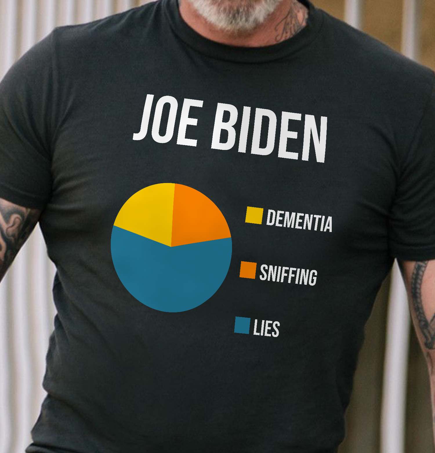 Joe Biden - Circle of vote, America president, lies president