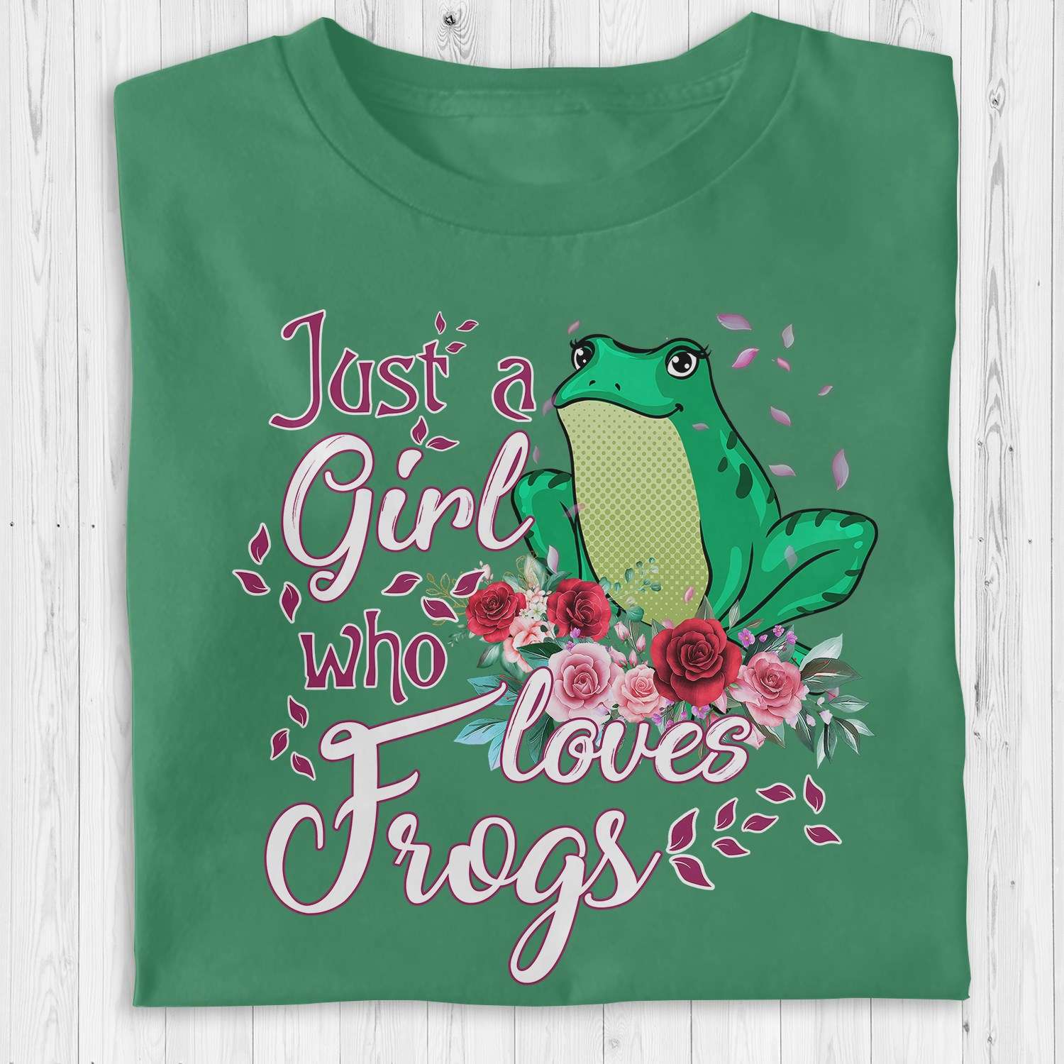 Just a girl who loves frogs - Frog girl