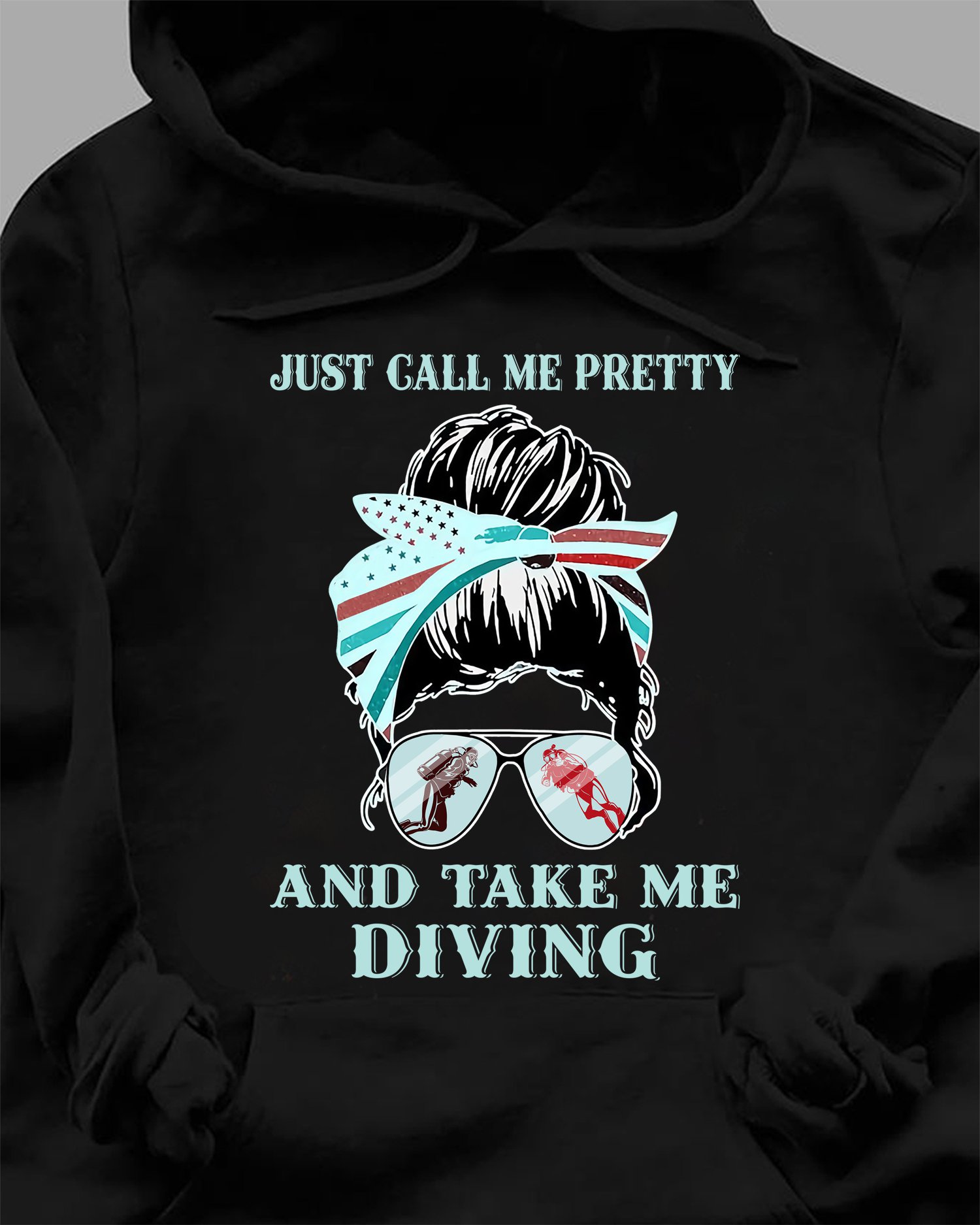 Just call me pretty and take me diving - Woman love diving