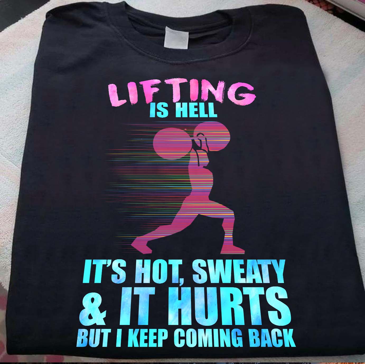 Lifting is hell it's hot, sweaty it hurts but I keep coming back - Lifting lover