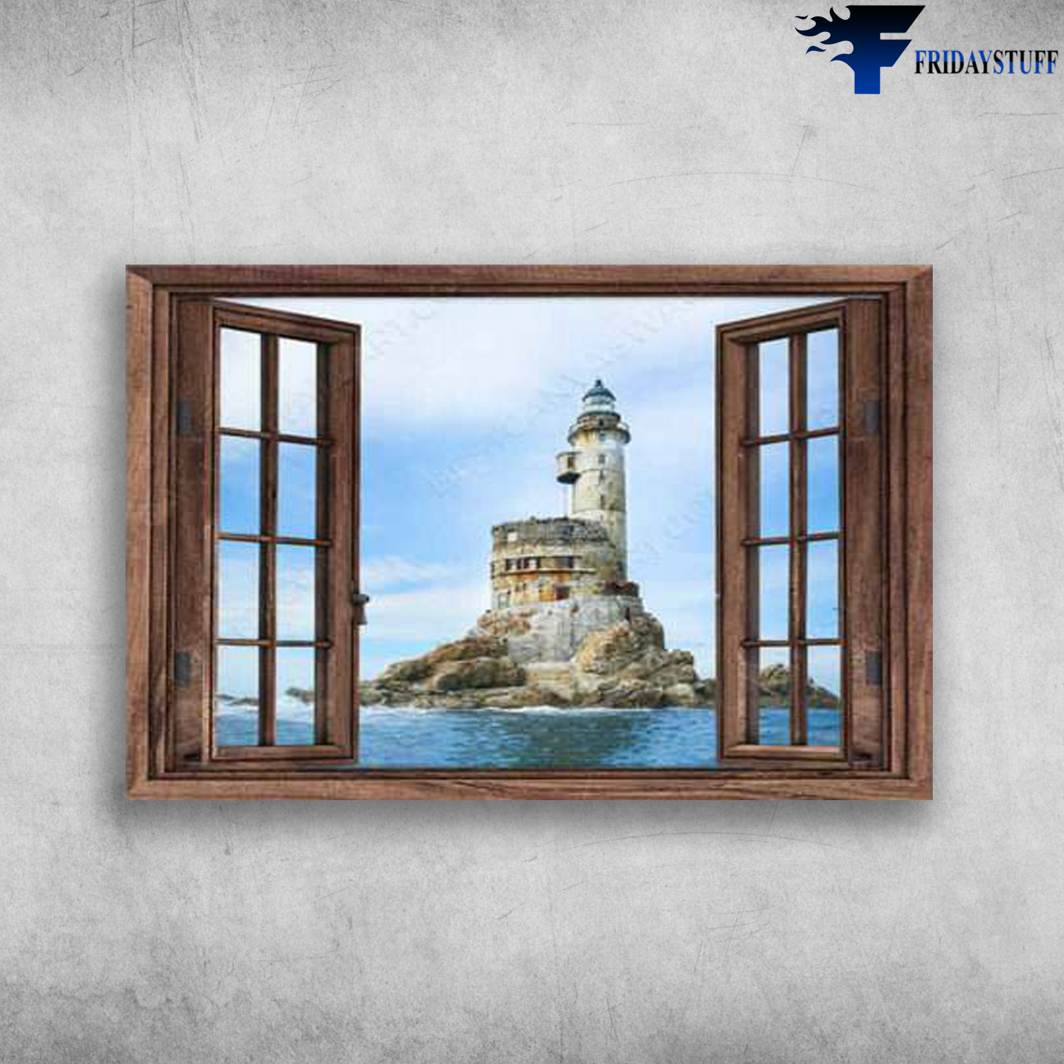 Lighthouse Window - The Lighthouse Outside The Window