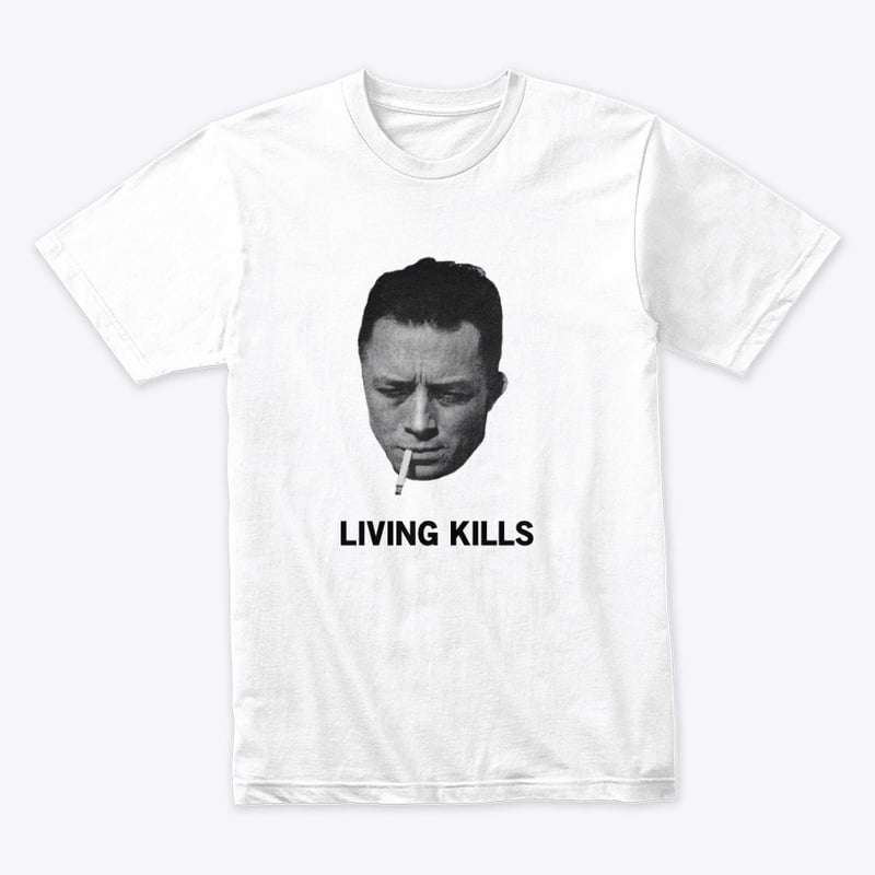 Living kills - Man smoking, smoking kill