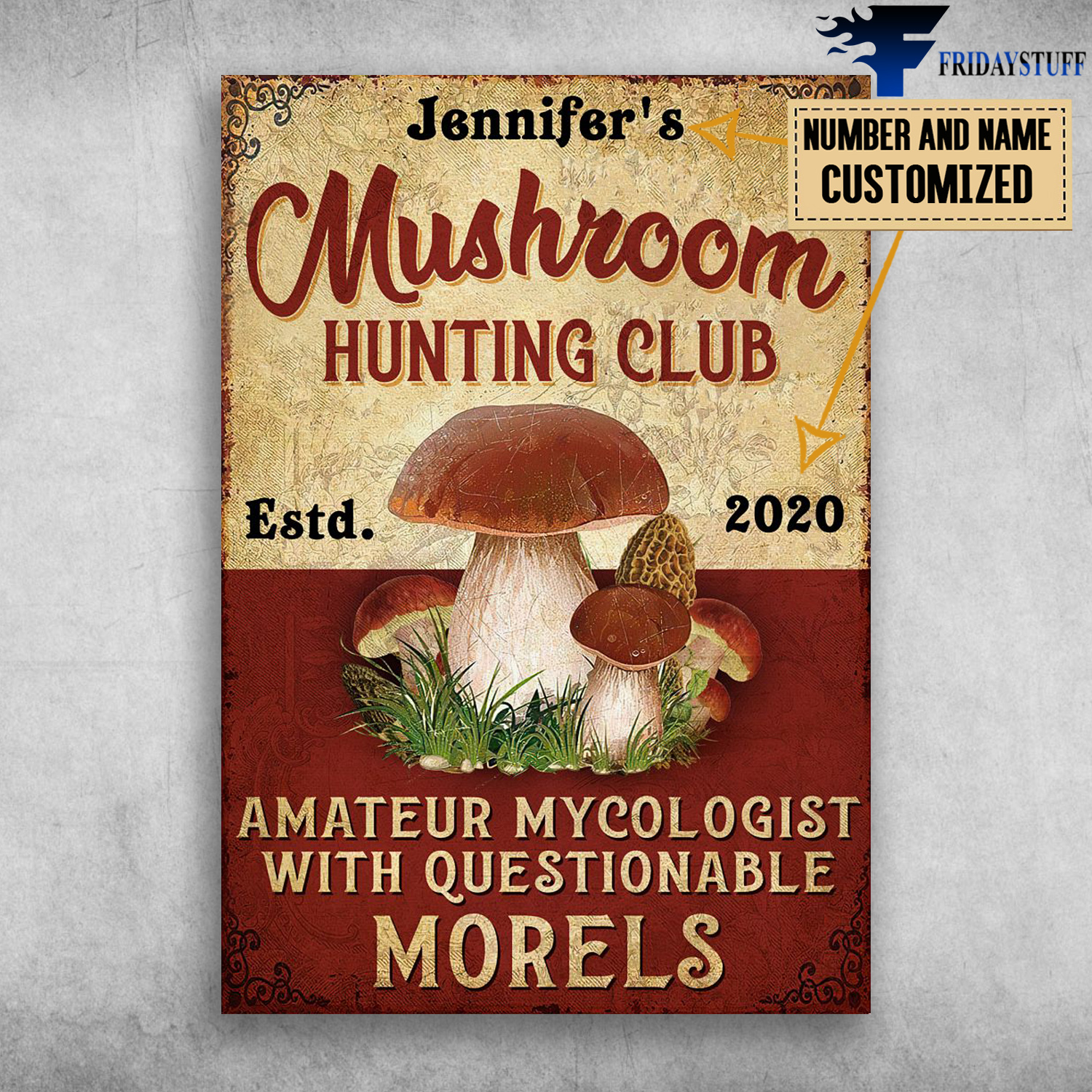 Mushroom Hunting Club, Amateur Mycologist, With Questionable Morels