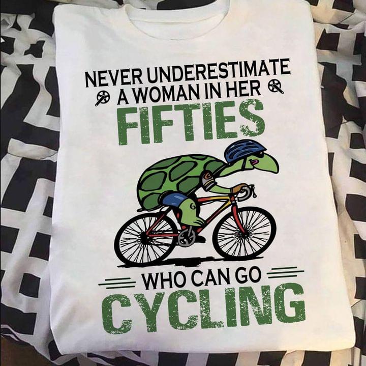 Never underestimate a woman in her fifties who can go cycling - Turtle cycling, cycling lover