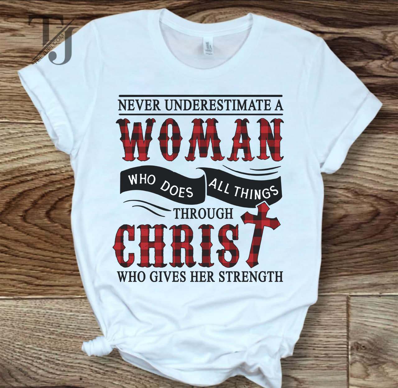 Never underestimate a woman who does all things through Christ who gives her strength