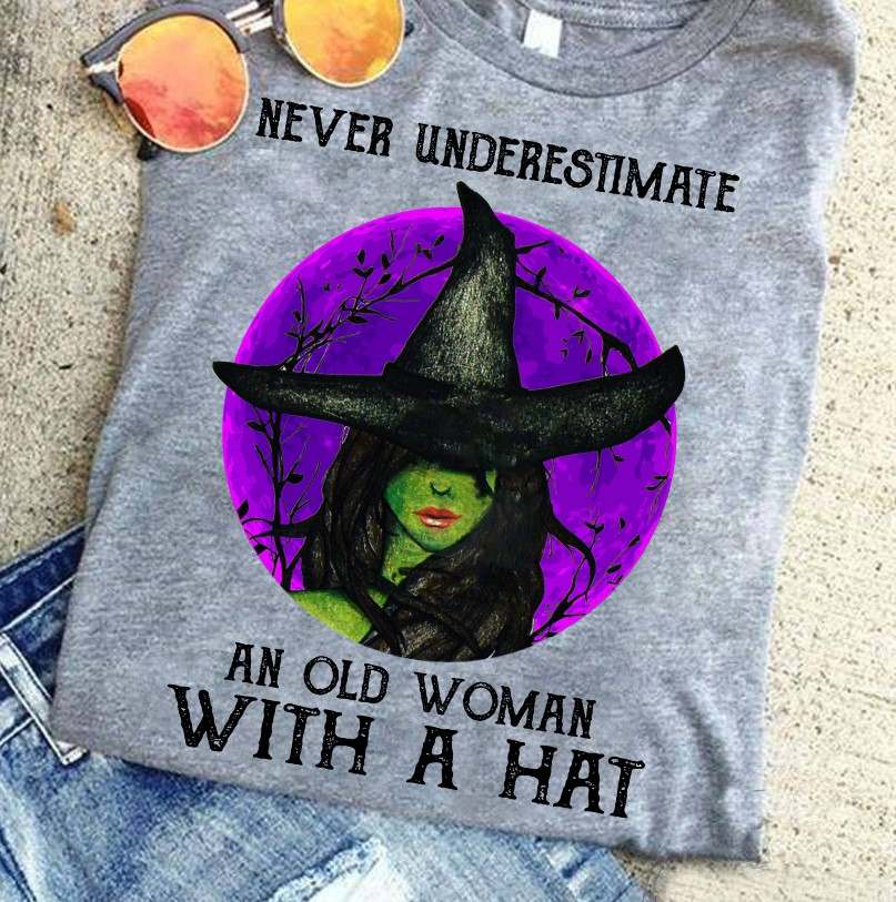 Never underestimate an old woman with a hat