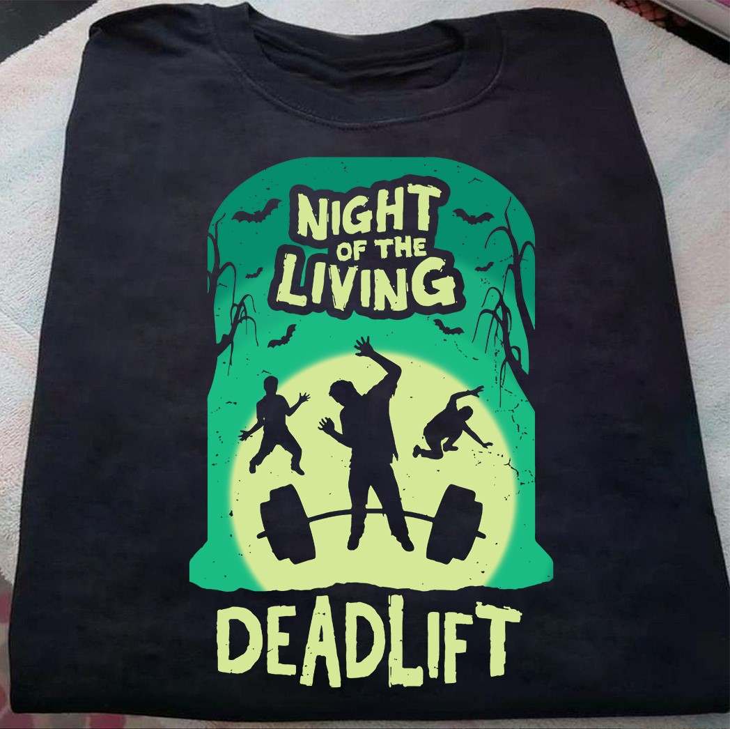 Night of the living deadlift - Zombie lifting, deadlift lover