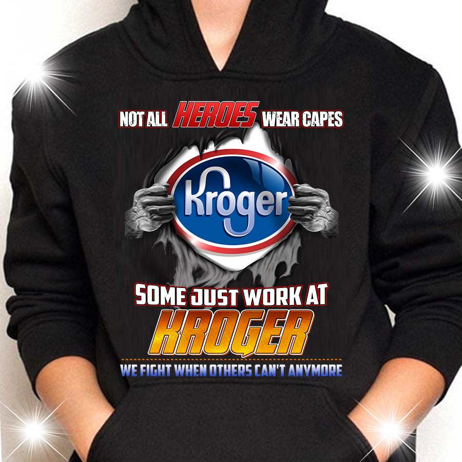 Not all heroes wear capes Kroger some just work at Kroger - Kroger Retail company