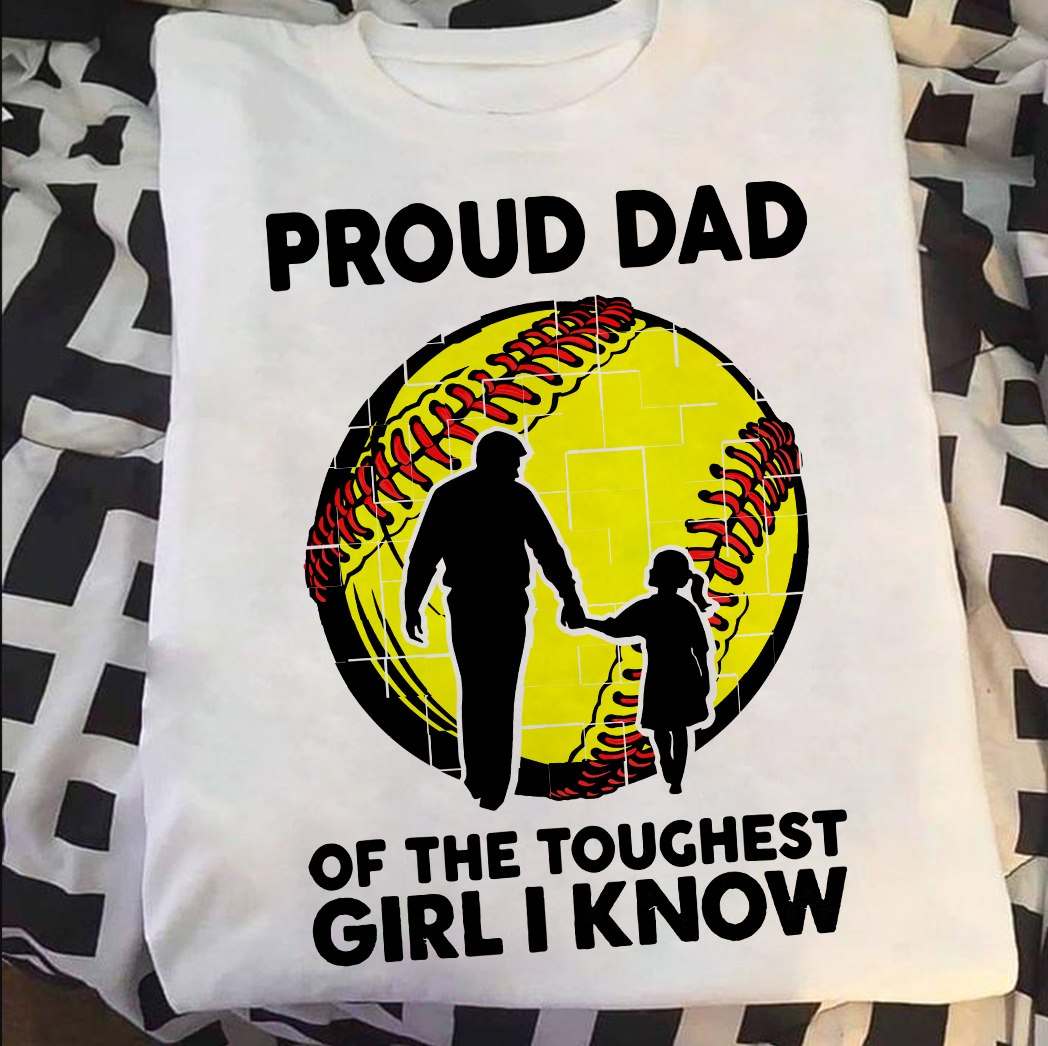 Proud dad of the toughest girl I know - Baseball daughter