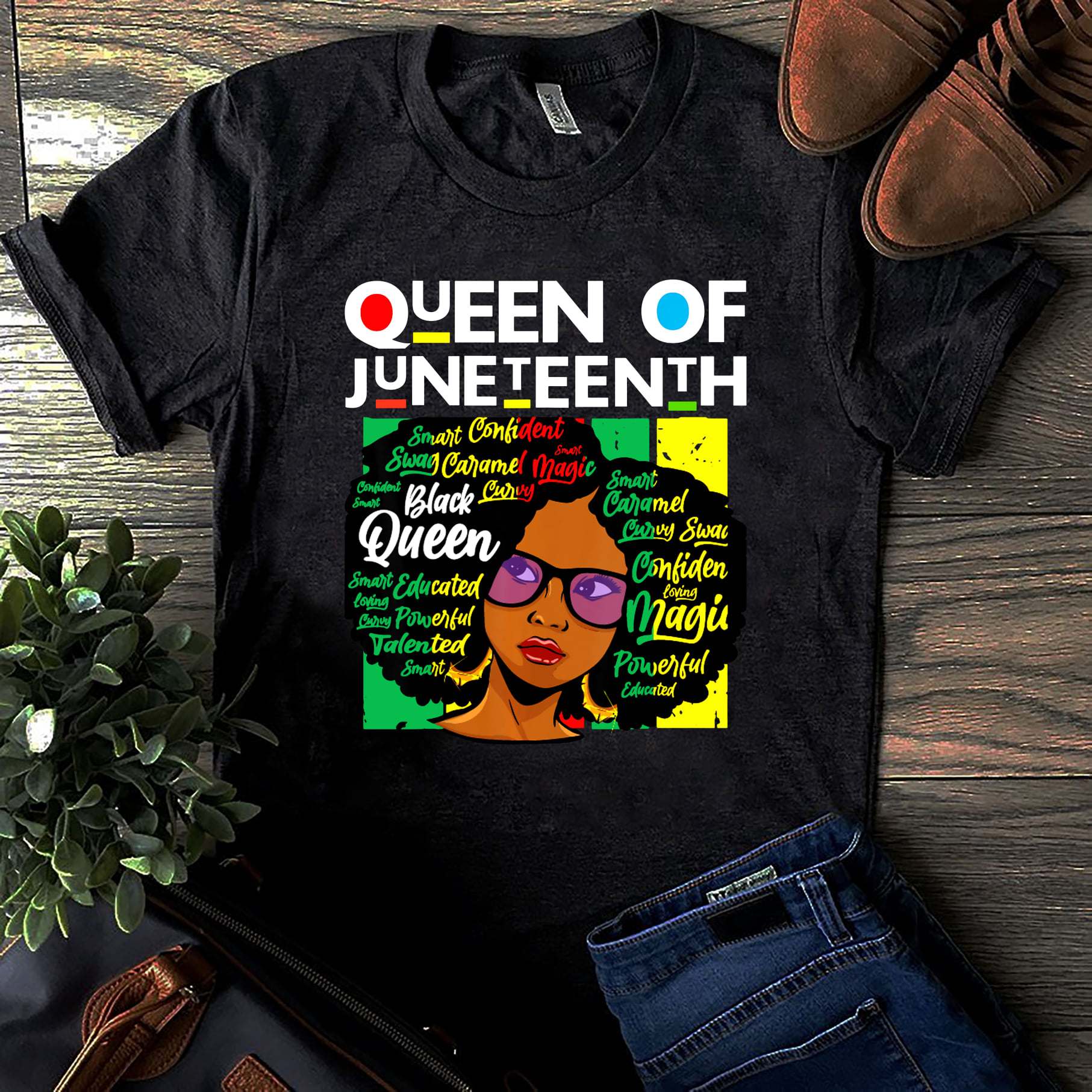 Queen of Juneteenth - Black community, freedom day