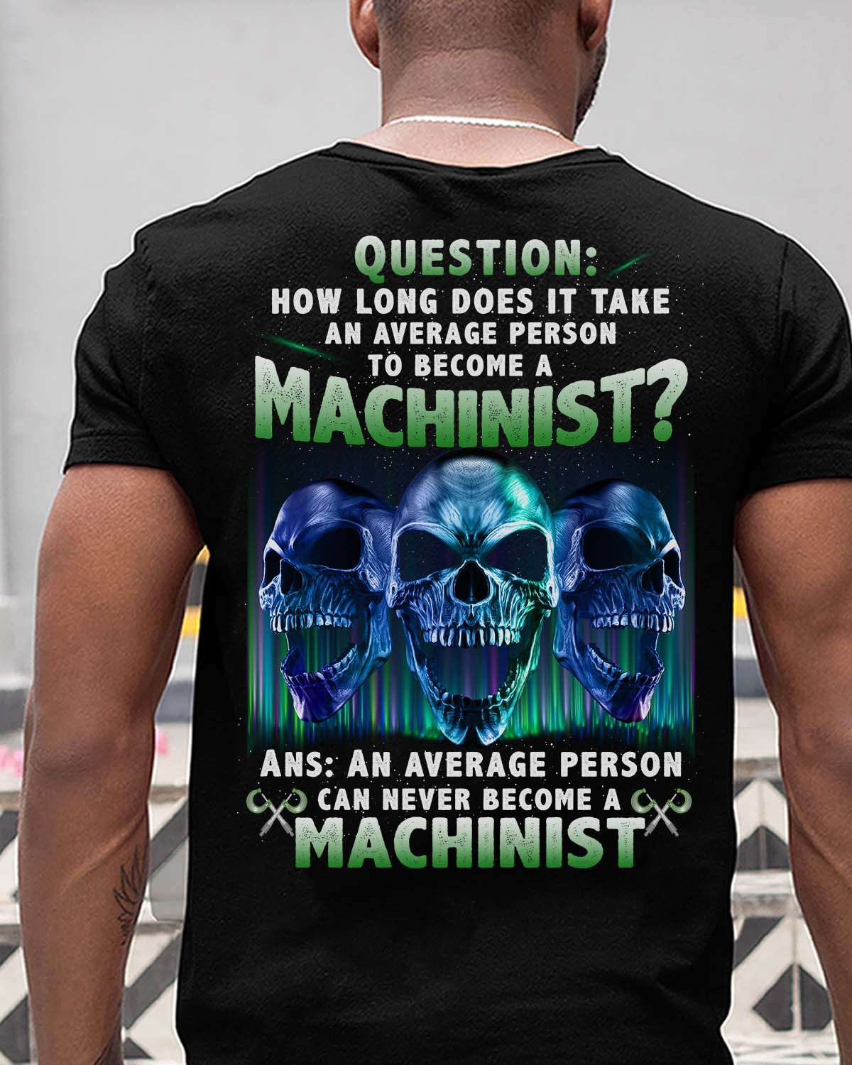 Question how long does it take an average person to become a machinist - Evil skull