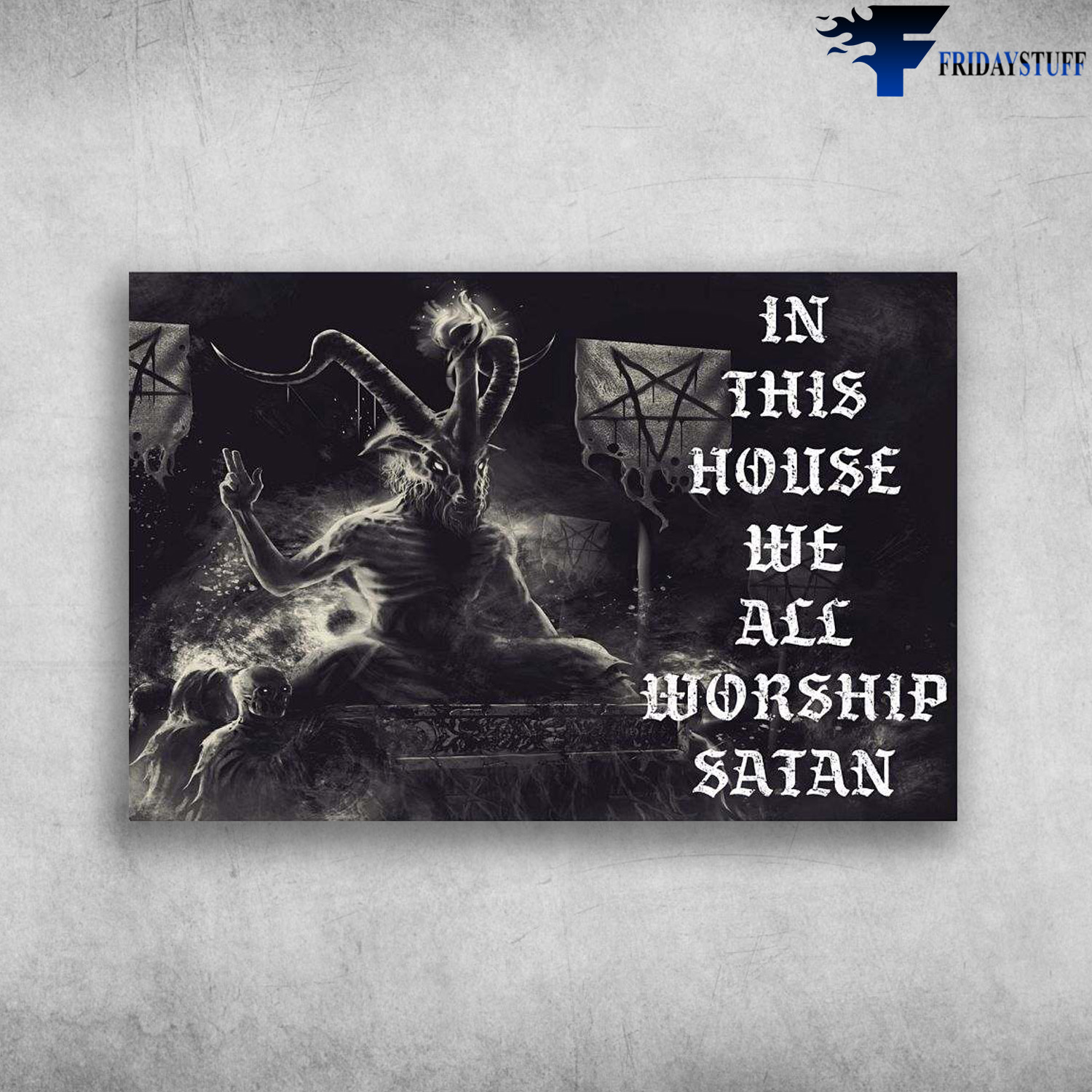 Satan Devil - Ina This House, We All Worship Satan