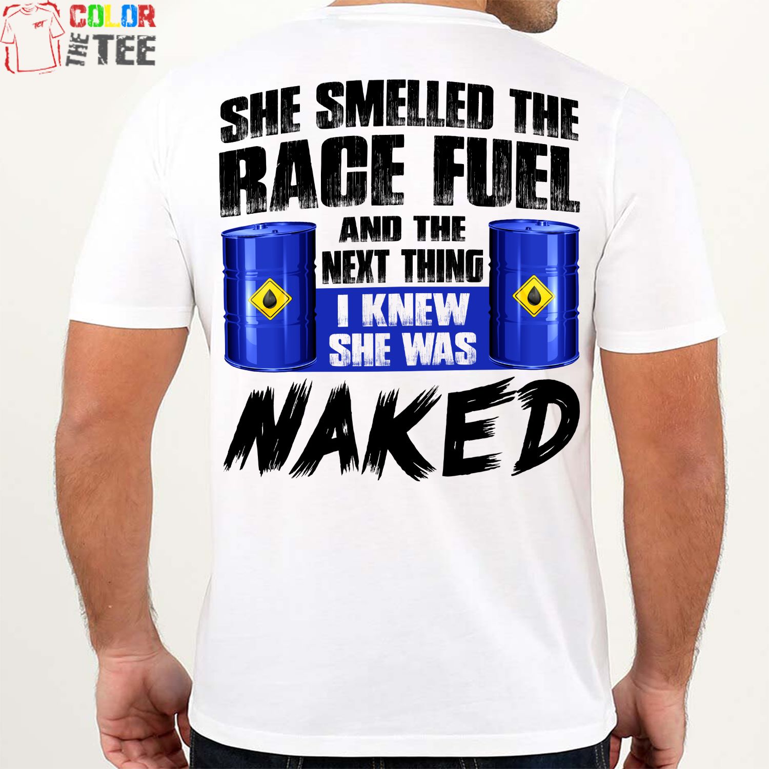 She smelled the race fuel and the next thing I knew she was naked - Girl love racing