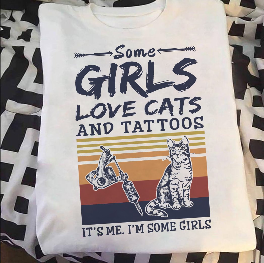 Some girls love cats and tattoos - Tattoo lover, cat and tattoo