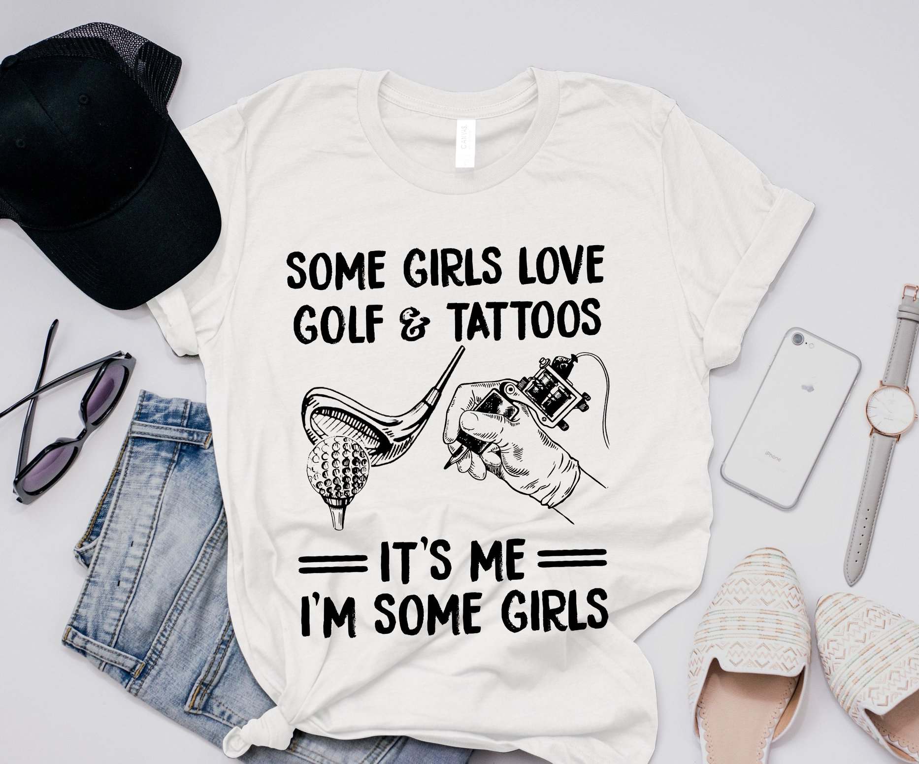 Some girls love golf and tattoos - The golfer