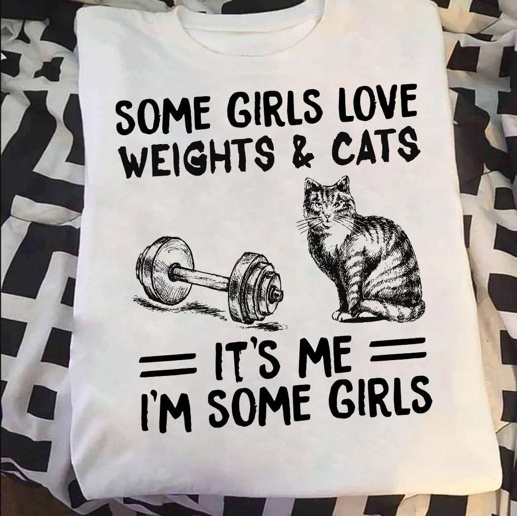 Some girls love weights and cats - Cat woman, love lifting woman
