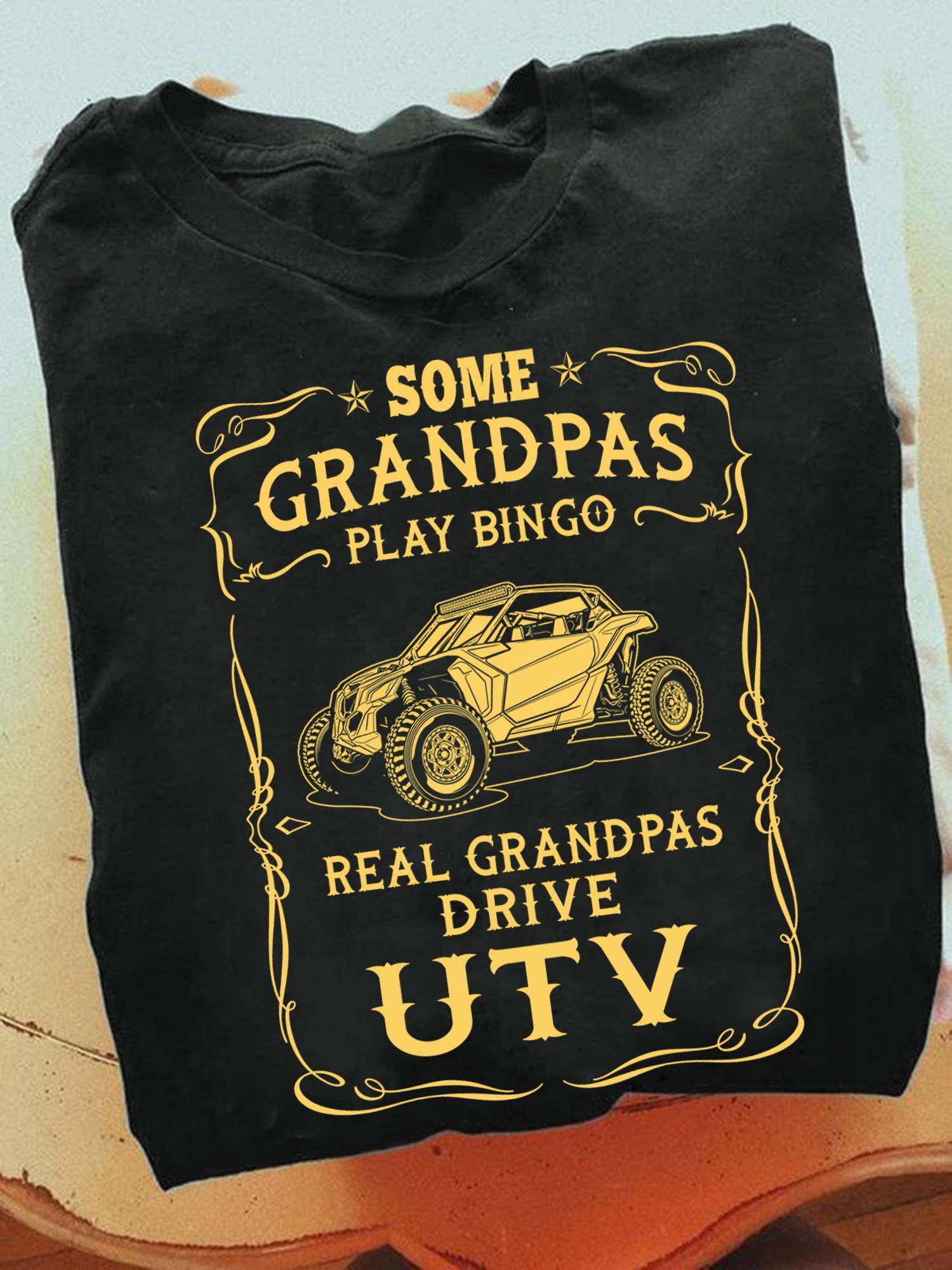 Some grandpas play bingo real grandpas drive UTV - Dirt track racing