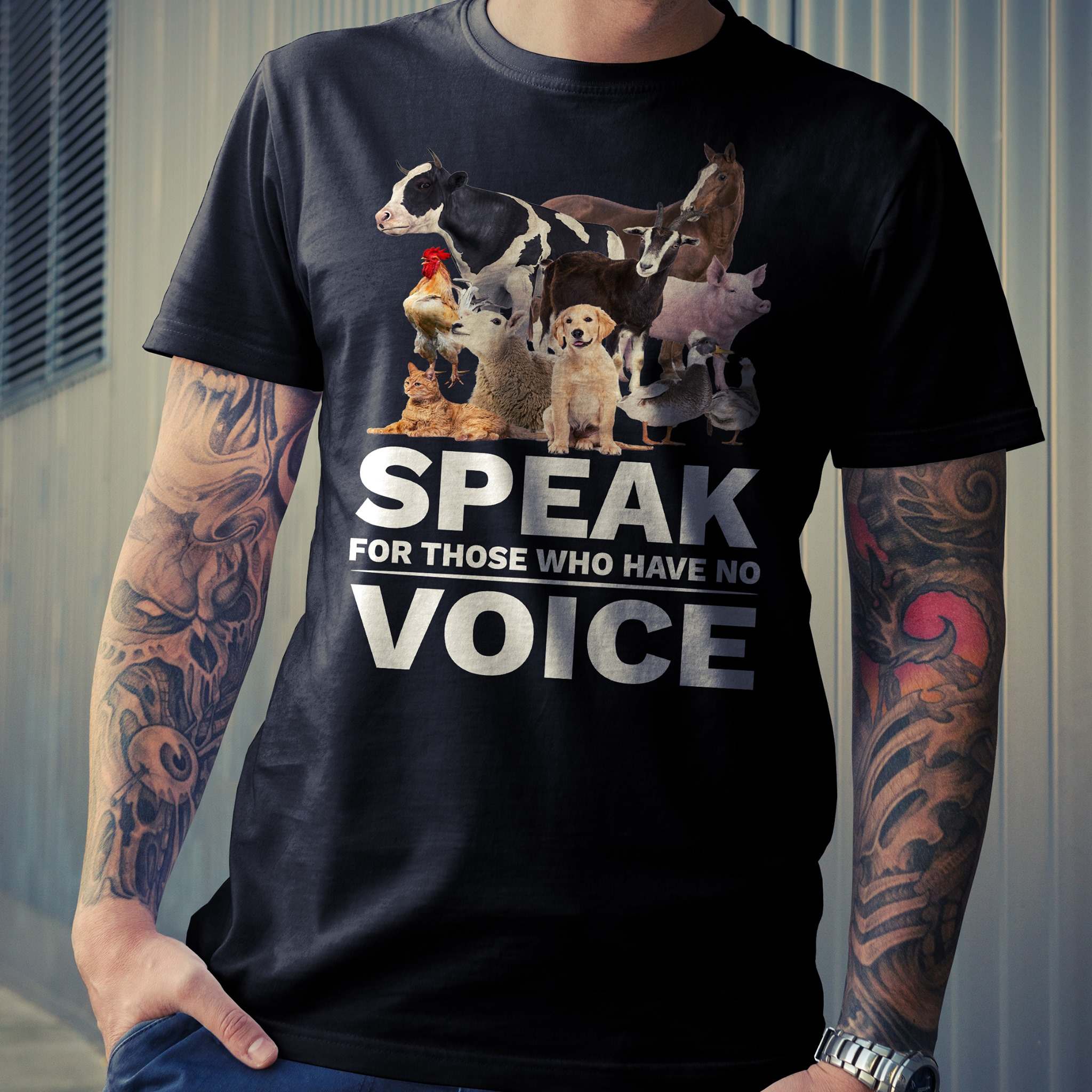 Speak for those who have no voice - Animal lover