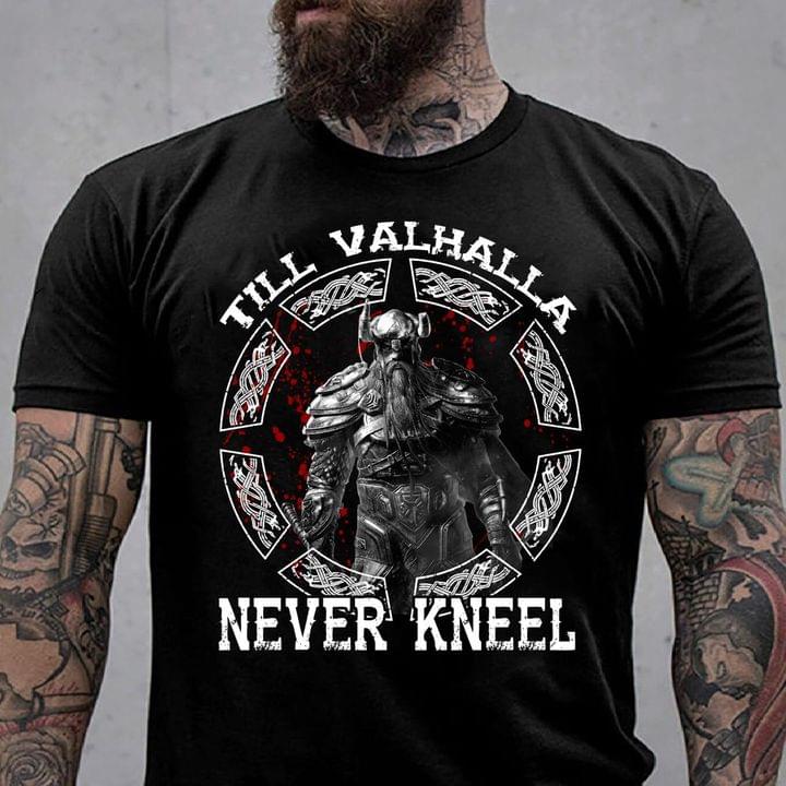 Till Valhalla never kneel - The viking guy