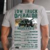 Tow truck operator hourly rate - If you watch, if you help, if you worked on it first