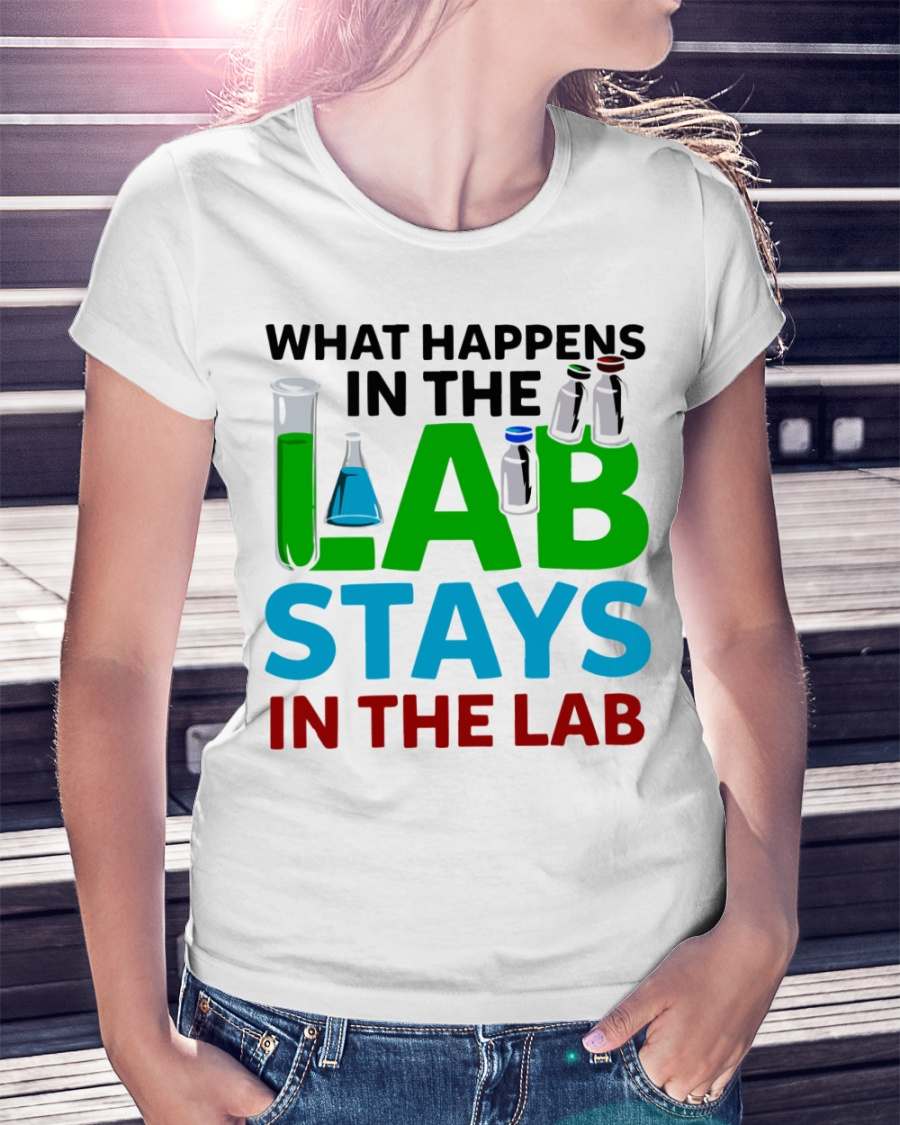 What happens in the lab stays in the lab - Lab science