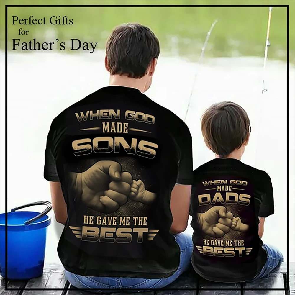 When god made sons he gave me the best - Dad and son