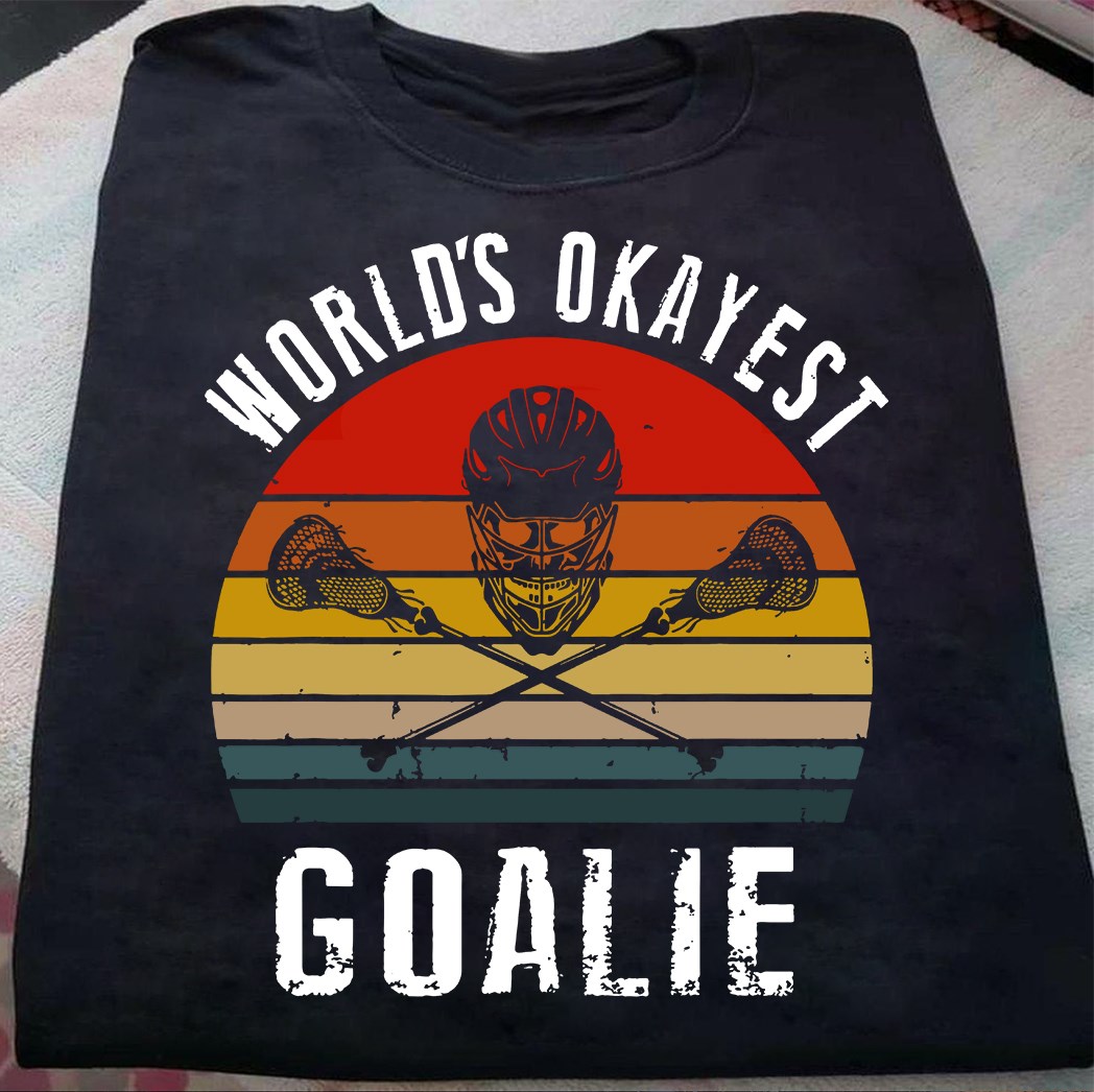 World's okayest goalie - Lacrosse the sport