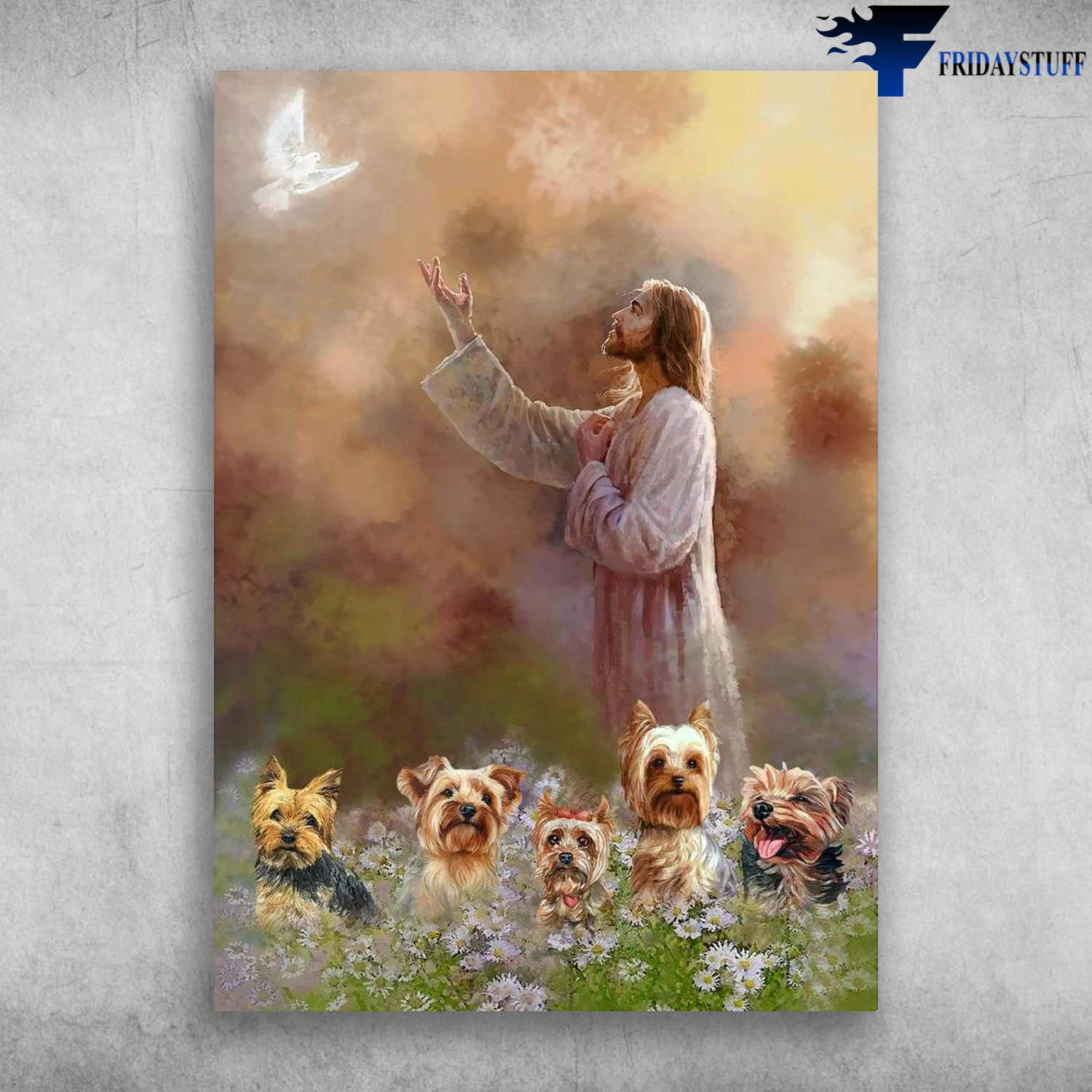 Yorkshire Terrier God, Jesus Dove, Dog Lover