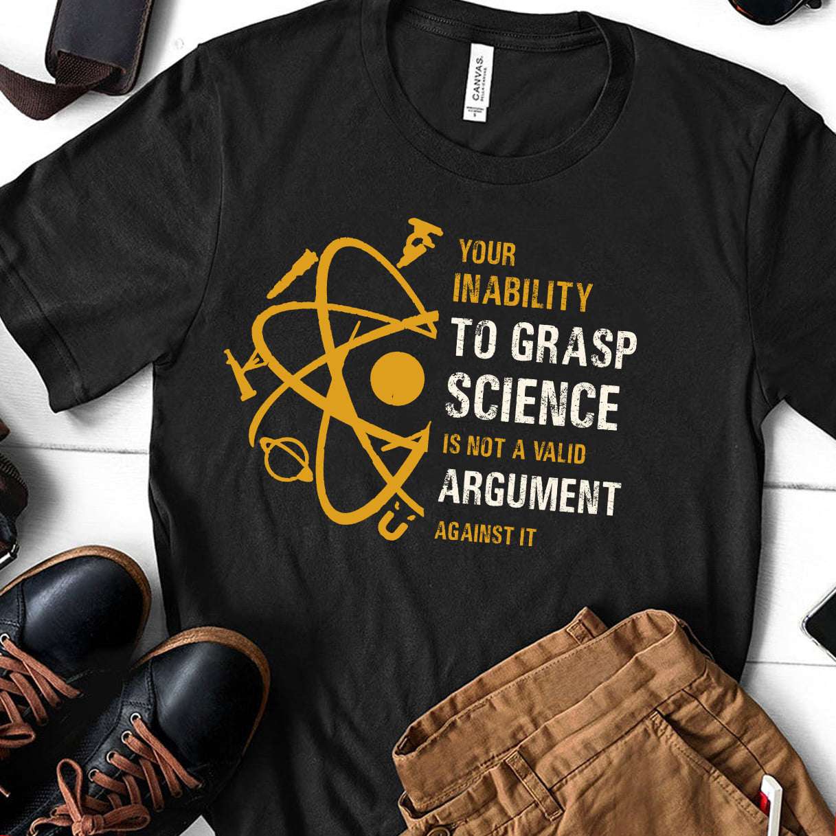 Your inability to grasp science is not a valid argument against it - The element