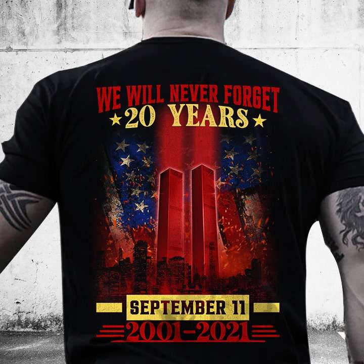 America Country - We will never forget 20 years september 11 2001-2021