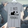 Sleeping Panda - I hate mornigs