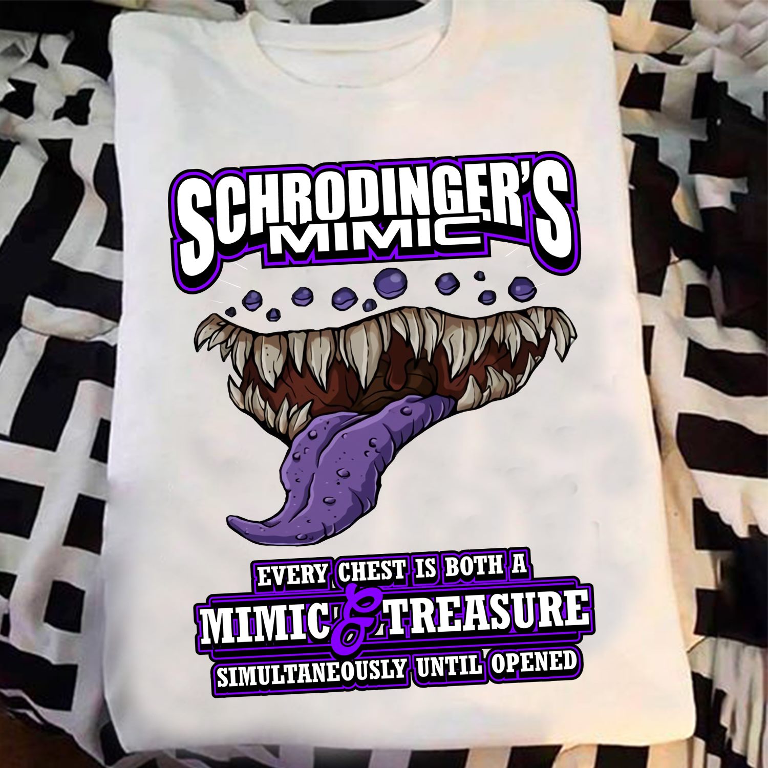 Schrodinger's Mimic Every Chest Is Both A Mimic Treasure Simultaneously Until Opened
