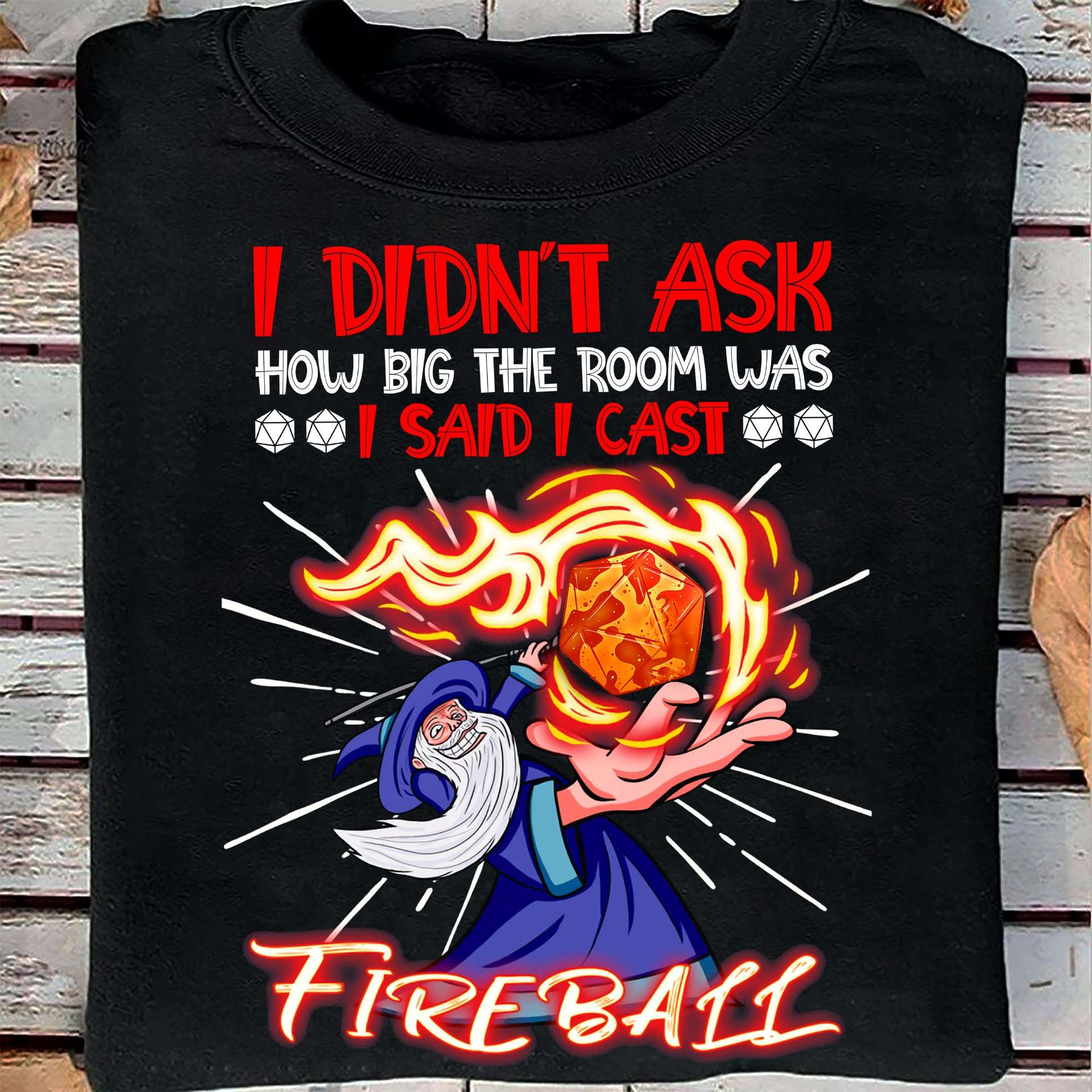 Old Man Witch Fireball - I didn't ask how big the room was i said i cast fireball
