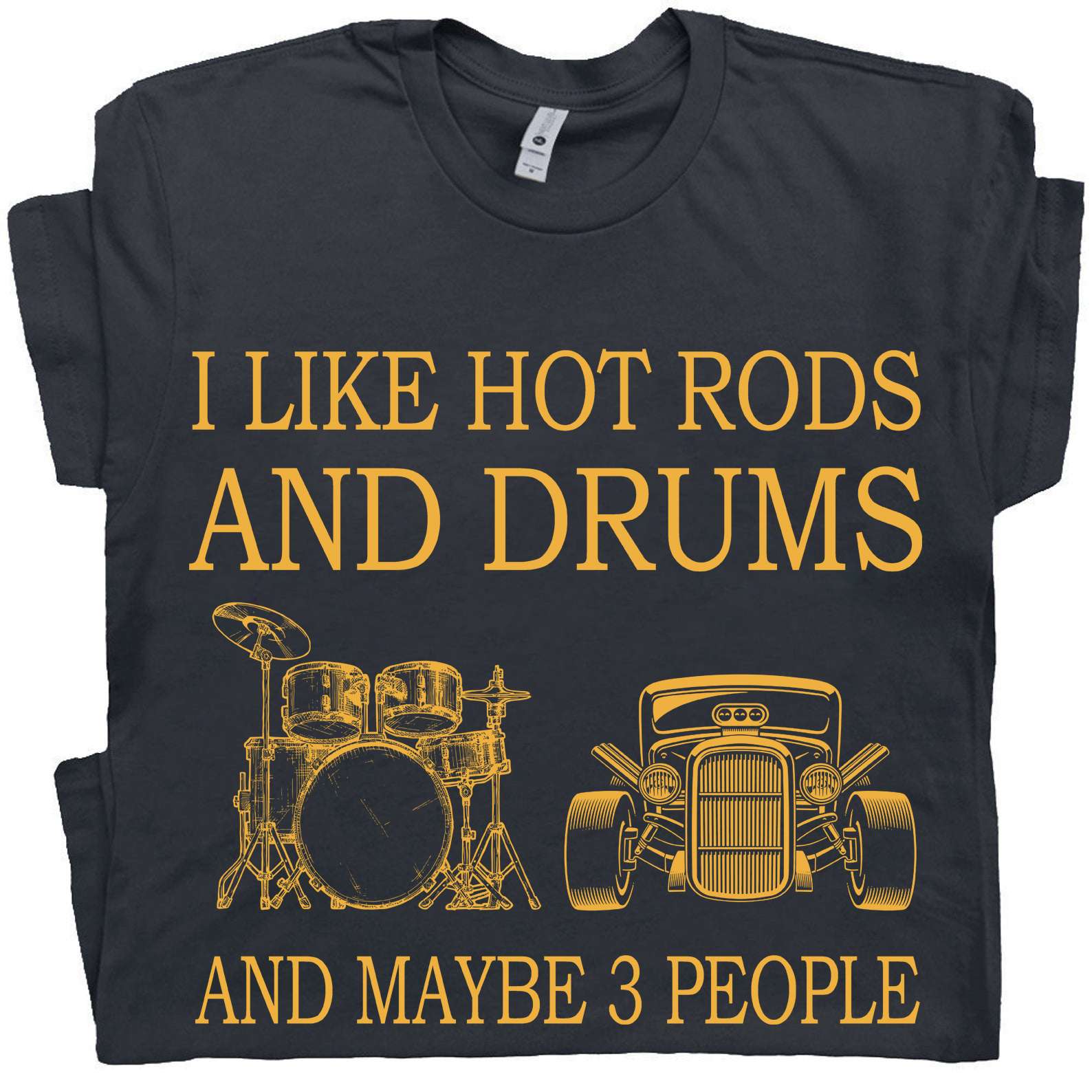 Hot Rods Drums - I like hot rods and drums and maybe 3 people