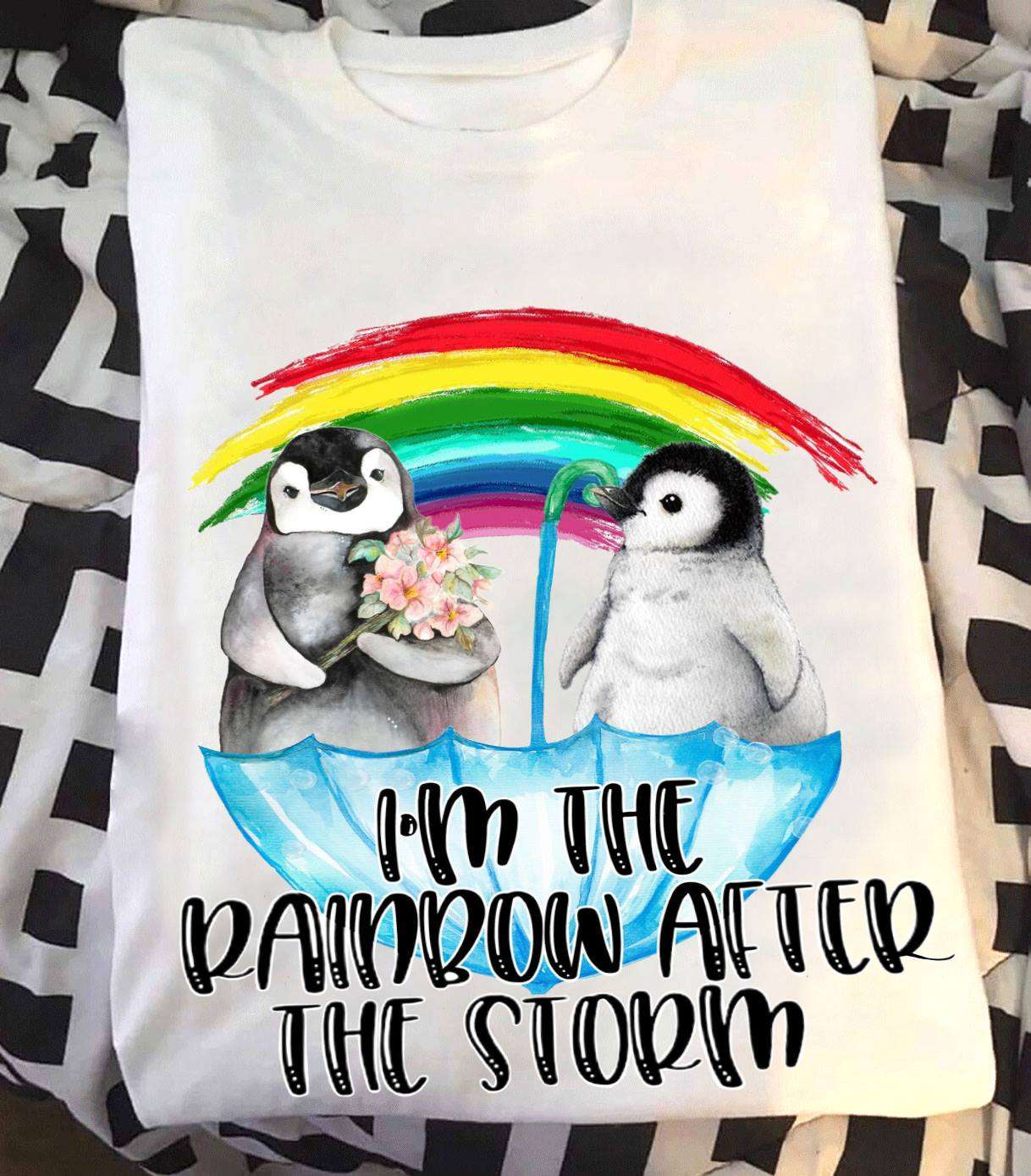 Couple Penguin - I'm the rainbow after the storm