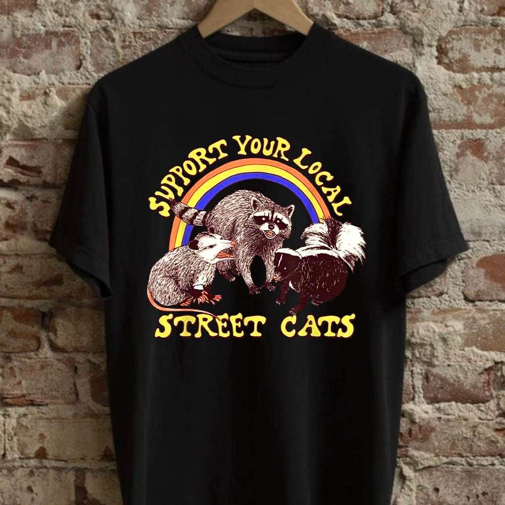 Dabbing Raccoon - Support your local street cats