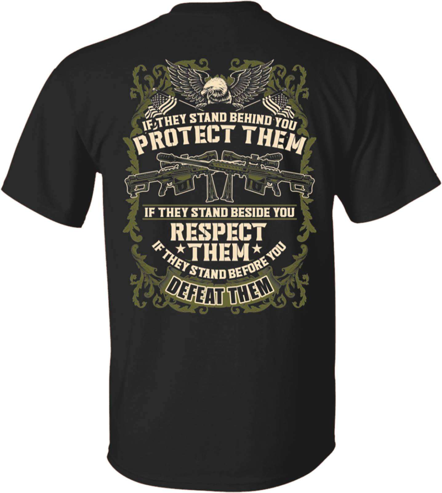 Eagle Gun - If they stand behind you protect them if they stand beside you respect them