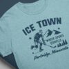 Ice Hockey Man - Ice town winter sport complex partridge minnesota