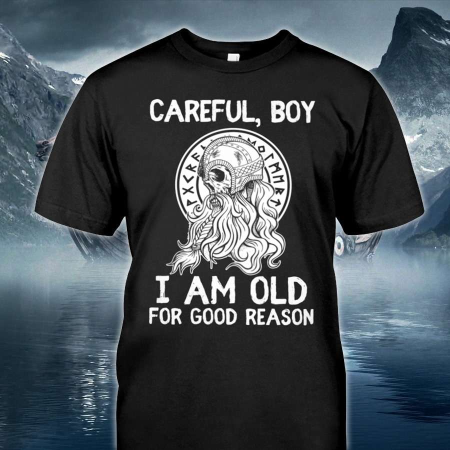 Jesus Skull - Careful boy i am old for good reason